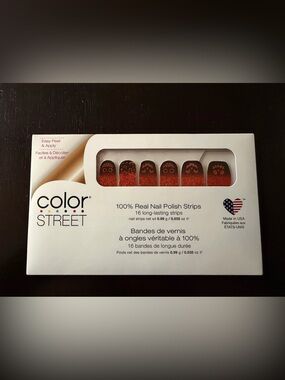 Color Street Pumpkin To Talk About Nail Polish Strips